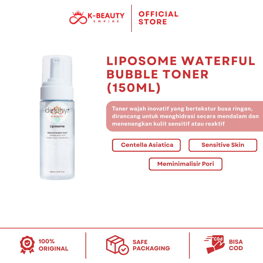 [Delphyr] Liposome Waterful Bubble Toner 150ML