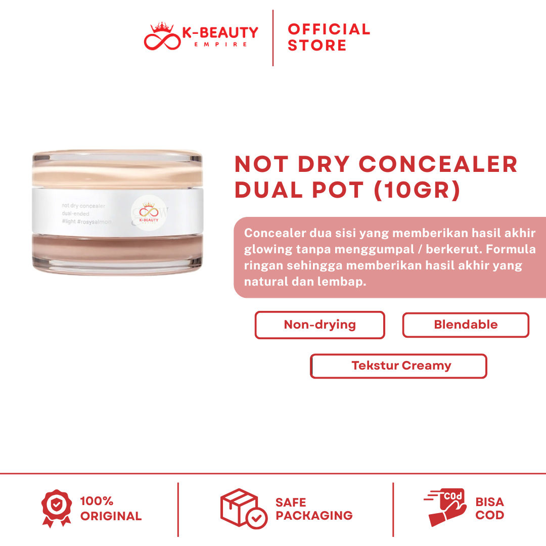 [Glow] Not Dry Concealer Dual Pot (10GR)