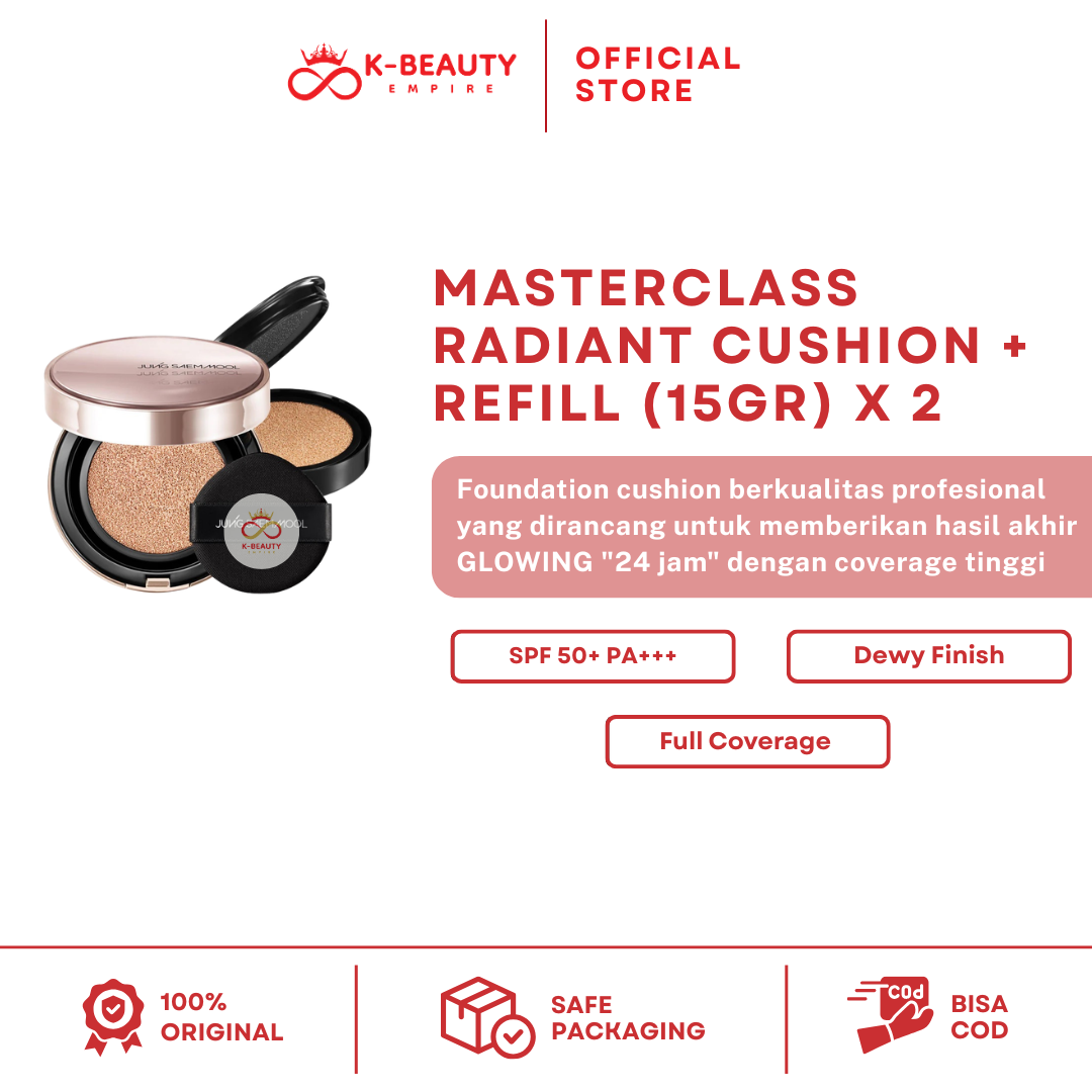 [JungSaemMool] Masterclass radiant cushion + refill (15gr x 2)