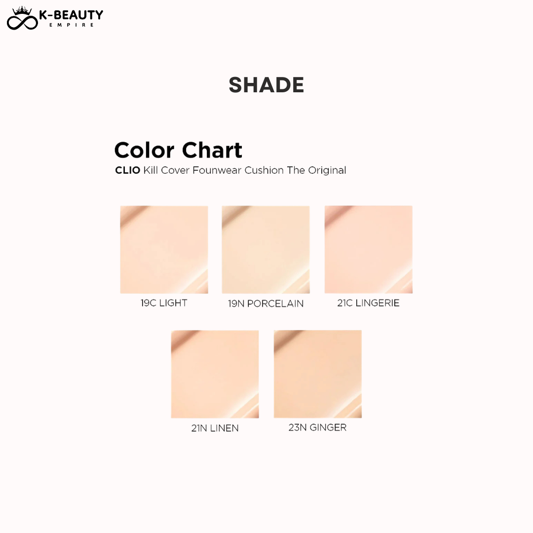 [Clio] Kill Cover Mesh Blur Cushion Set + Refill (15gr)